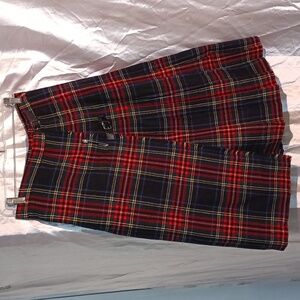 James Dagliesh Scottish men's wool tartan kilt 30-32